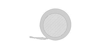 Yoyo souple et résistant en fibre de bambou Ruhnu - Marquage Verso