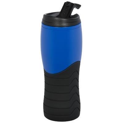 Gourde de sport en plastique de 400 ml Trackers Bleu