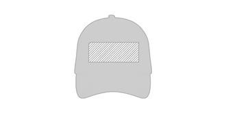 Casquette 5 panneaux coton fermeture à boucle Doly - Marquage Recto