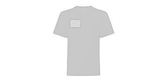 T-Shirt à manches courtes pour enfant coton Iconic - Marquage poitrine gauche