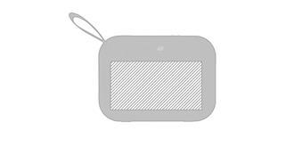 Enceinte Bluetooth couverture en tissu Fashion - Marquage Verso