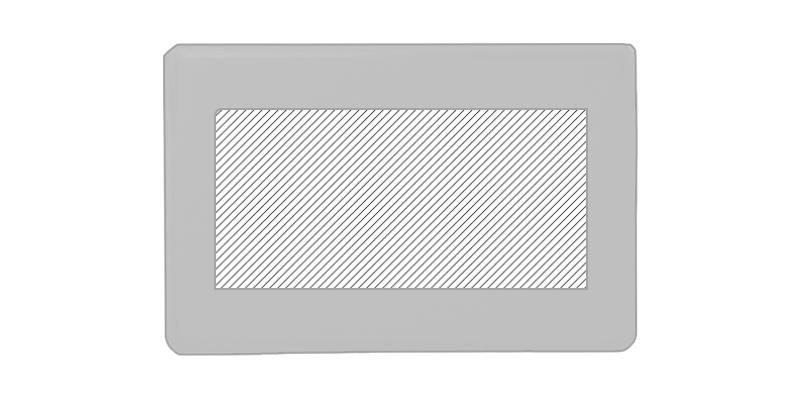 Bloc de yoga bicolore en matière EVA Lohara - Marquage Recto