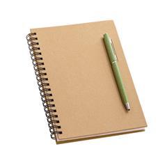 OBG.PUB - Carnet en kraft de 140 pages avec stylo Rocky Carnet en kraft de 140 pages avec stylo Rocky