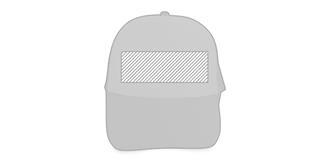 Casquette pour adulte en polyester Nicolis - Marquage Recto