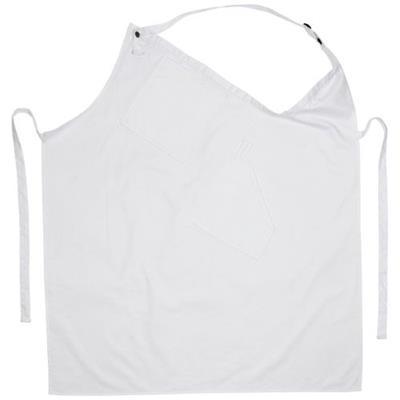 OBG.PUB - Tablier de cuisine asymétrique en coton Andira Blanc Tablier de cuisine asymétrique en coton Andira Blanc