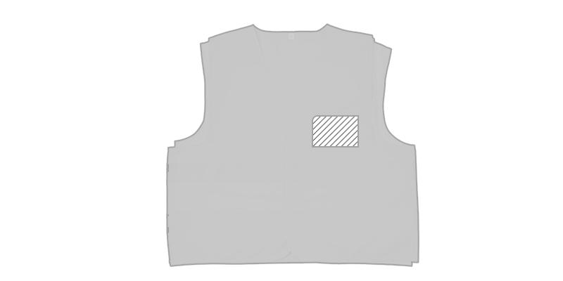 OBG.PUB - Gilet de sécurité de haute visibilité See-you-too - Marquage poitrine gauche Gilet de sécurité de haute visibilité See-you-too - Marquage poitrine gauche