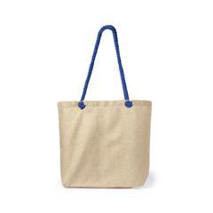 OBG PUB - Sac shopping bicolore en coton/polyester Holfoxy