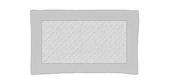 Trousse polyvalente en toile de jute Singla - Marquage Recto