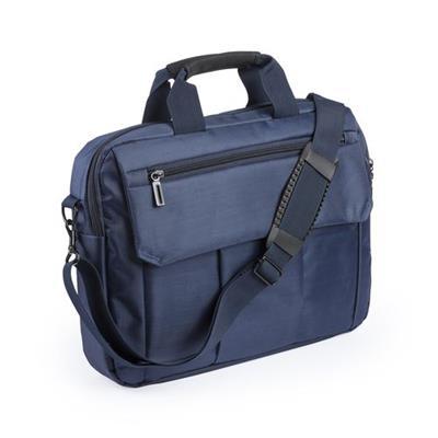 Malette porte-document en matière nylon Faymont Bleu marine