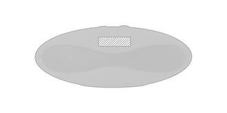 Haut-Parleurs bicolore Bluetooth en ABS Morane - Marquage Recto