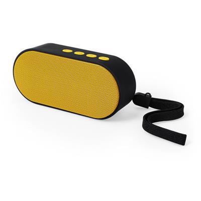Haut-Parleurs Bluetooth bicolore en ABS Heller Jaune