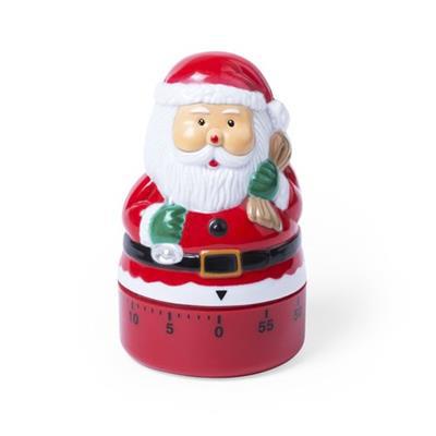 Minuteur Amusante analogique en plastique Kronas Rouge