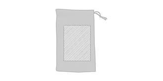 Casse-tête carré en bois 100 % biodégradable Solee - Marquage Verso