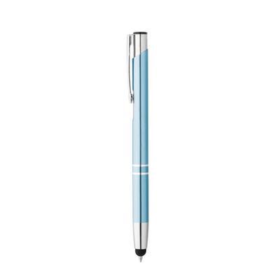 OBG.PUB - Stylo multifonction avec clip en métal Iron Bleu ciel Stylo multifonction avec clip en métal Iron Bleu ciel