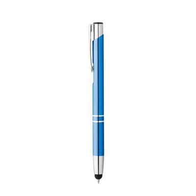 OBG.PUB - Stylo multifonction avec clip en métal Iron Bleu Stylo multifonction avec clip en métal Iron Bleu