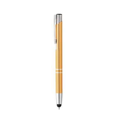 OBG.PUB - Stylo multifonction avec clip en métal Iron Orange Stylo multifonction avec clip en métal Iron Orange
