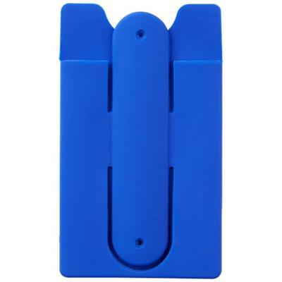 Écouteurs et porte-carte en silicone Wirdy Bleu