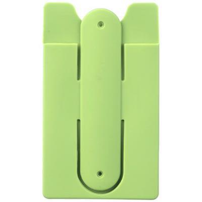 Écouteurs et porte-carte en silicone Wirdy Vert