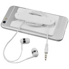 Écouteurs et porte-carte en silicone Wirdy