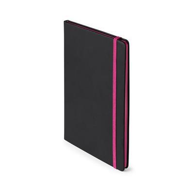 Carnet A5 avec couverture en similicuir Daucus Rose