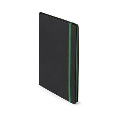 Carnet A5 avec couverture en similicuir Daucus Vert