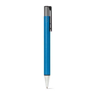 Stylo en métal tricolore Bicai Bleu