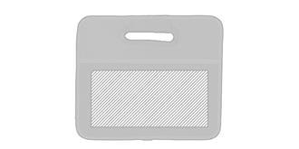 Organisateur de coffre voiture polyester Accordis - Marquage Recto