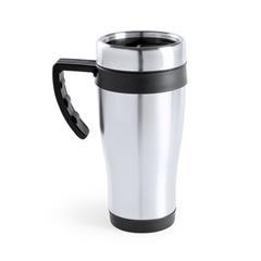 OBG PUB - Mug de voyage 450ml en acier inoxydable Carbone