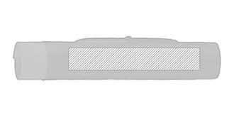 Matelas de fitness et yoga en polyester Cobak - Marquage Recto