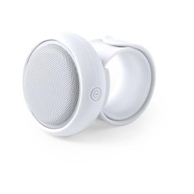 Haut-parleurs Bluetooth en ABS/silicone Lacos Blanc