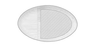 Clé USB en bois ovale Memphis - Marquage Recto