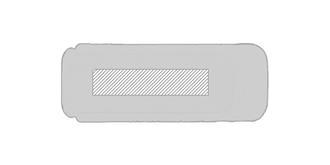 Bloqueur webcam pratique en plastique ABS Filon - Marquage Recto