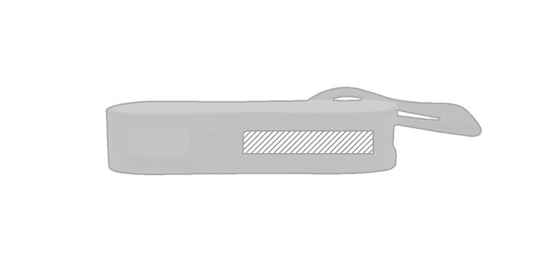 OBG.PUB - Pèse-bagages multifonction en plastique Hargaal - Marquage Recto Pèse-bagages multifonction en plastique Hargaal - Marquage Recto