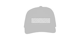 Casquette coloré avec 5 panneaux en coton Hodis - Marquage Recto