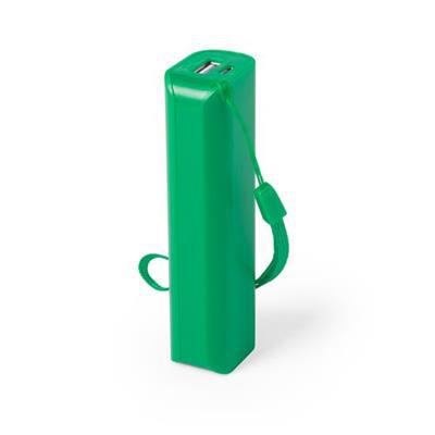 OBG.PUB - Power-bank 1 200 mAh robuste en plastique Boltek Vert Power-bank 1 200 mAh robuste en plastique Boltek Vert