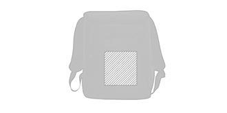 Sac à dos pour 18 canettes en polyester Artica - Marquage Recto