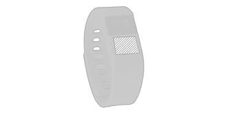 Montre intelligente multifonction silicone Wespy - Marquage Recto