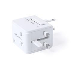 Adaptateur prise rétractable en plastique Ceklor
