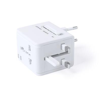 Adaptateur prise rétractable en plastique Ceklor