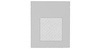 Pot de fleur avec graines de pétunia Soberie - Marquage Recto