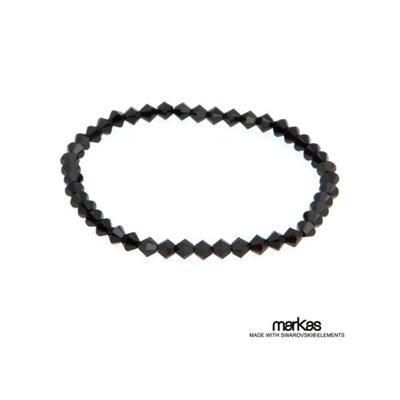 Bracelet Ajustable en plastique recyclé Cotlas Noir