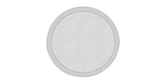 Support pliable antibactérien en plastique Kumolo - Marquage Recto