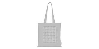 Sac fourre-tout en coton biologique durable Ori - Marquage Recto
