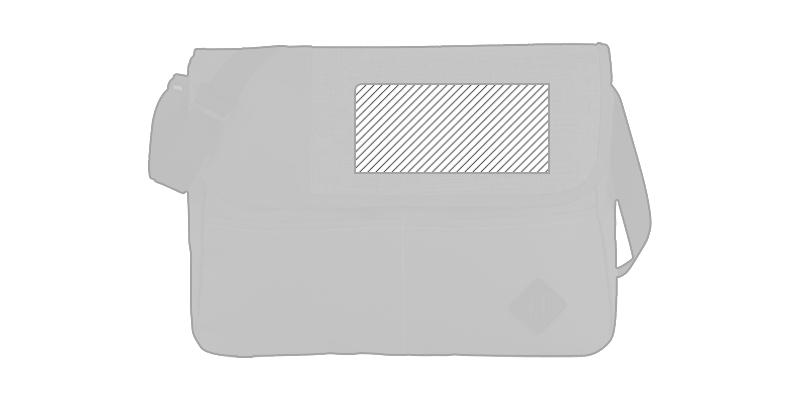 OBG.PUB - Cartable en matière polyester bicolore Ofility - Marquage Recto Cartable en matière polyester bicolore Ofility - Marquage Recto