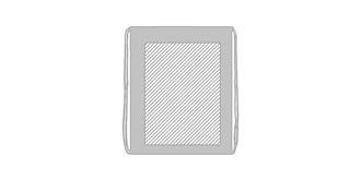 Sac à dos à cordelette en coton 5L Nogero - Marquage Recto