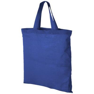 OBG.PUB - Sac shopping en coton léger 100 gr/m² Vandza Bleu Sac shopping en coton léger 100 gr/m² Vandza Bleu