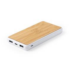 OBG PUB - Power bank de 8 000 mAh en bambou Dickien