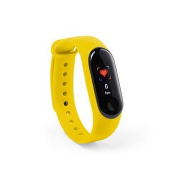 Bracelet intelligent de sport en TPU Ragot Jaune