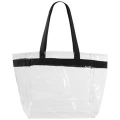 Sac transparent PVC à doubles poignées Hamptonni