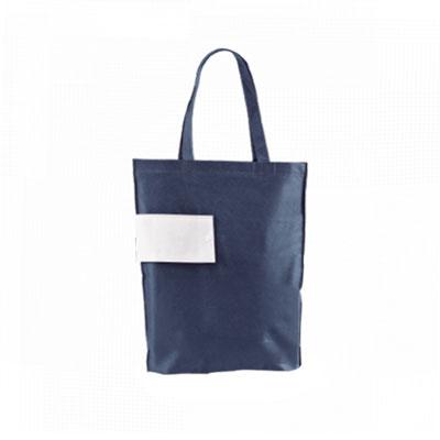 Sac pliable dans une pochette Snap Bleu marine